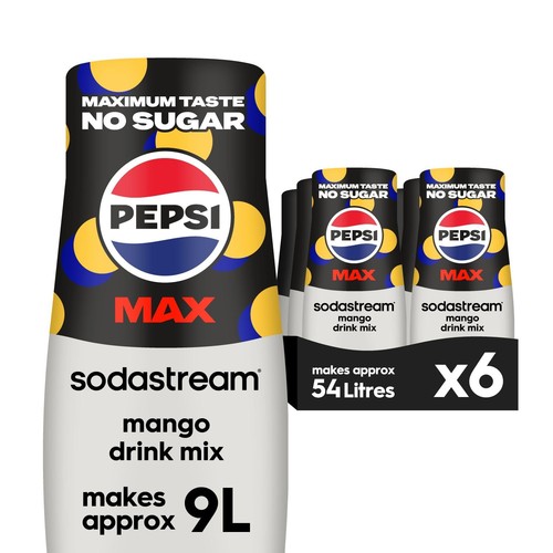 Sodastream pepsi max drink mix - max,