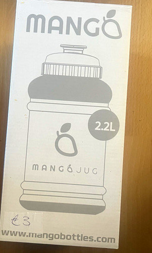 Mango jug grey plastic - jug,