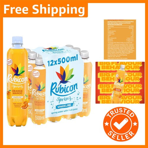 Sparkling orange mango - sparkling, water