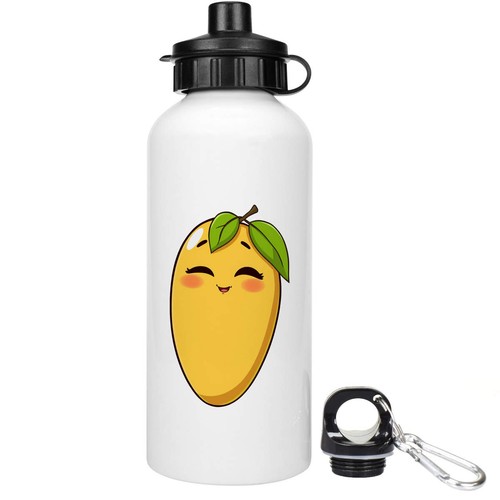 Cheeky mango aluminium water - 'cheeky, mango'