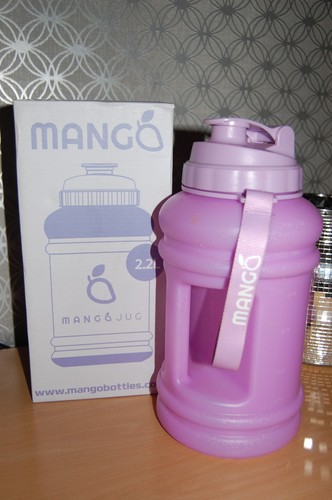 Mango water bottle litre - mango,
