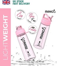 Water Bottle With Straw -