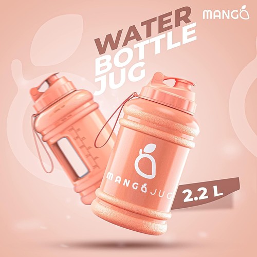 Mango water bottle litre - mango, 2.2